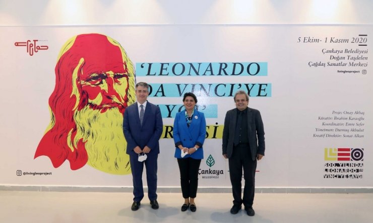 “Leonardo da Vinci’ye Saygı” sergisi Başkent’te