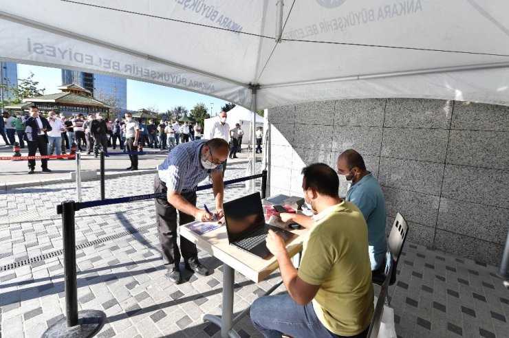 Filyasyon ekibinde yer alan taksici esnafına destek ödemelerine başlandı