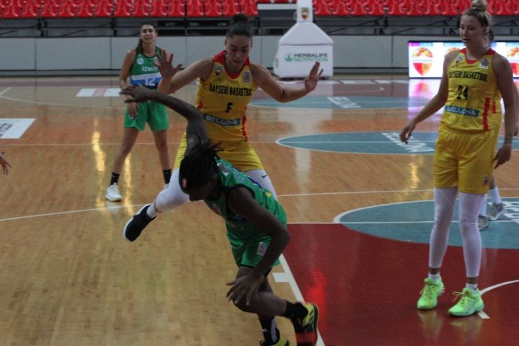 TKBL: Bellona Kayseri Basketbol:68 - İzmit Belediye Spor: 69