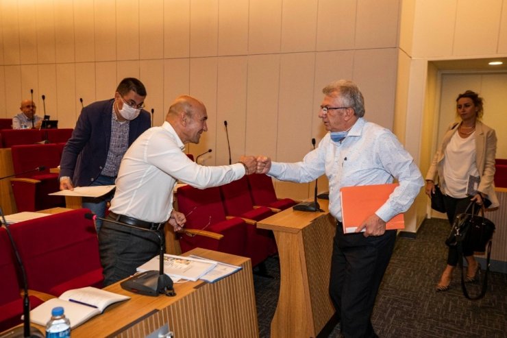 Başkan Soyer ilçe belediye başkanlarıyla toplantılarına devam ediyor