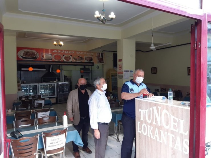 Yığılca’da korona virüs denetimleri sürüyor