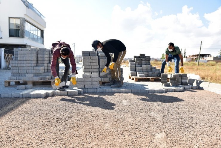 Tepebaşı Fen İşleri Müdürlüğü çalışmalarına devam ediyor