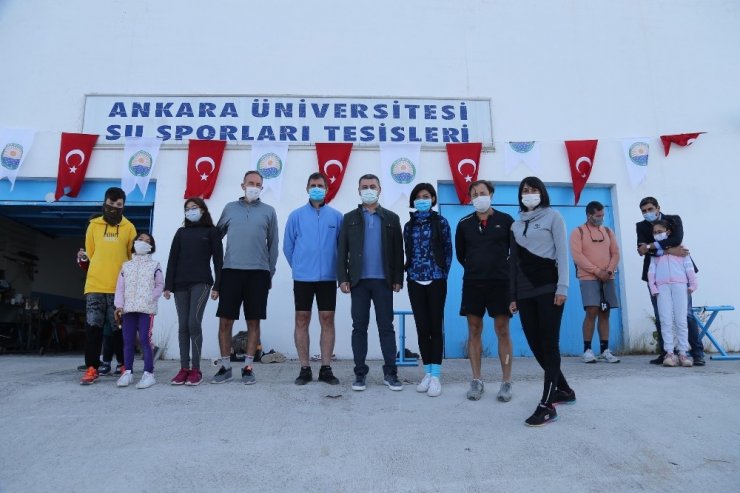 Mogan, kürekçileri ağırladı