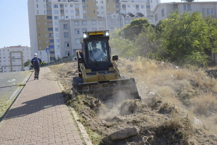 Battalgazi ve Esenyurt mahallelerinde Cuma günü tespit edildi Pazartesi günü şantiye alanı oldu