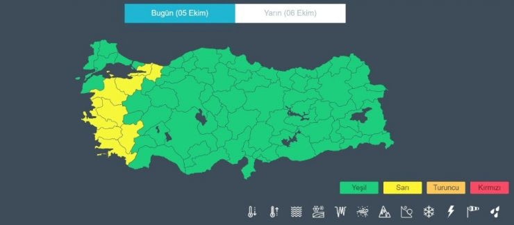 Meteorolojiden Bursa için 2 gün sıcaklık uyarısı