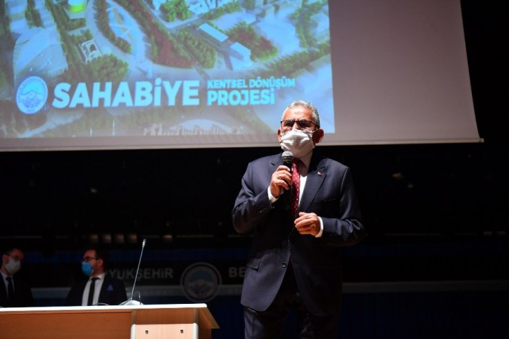 Başkan Büyükkılıç, Sahabiye Projesi’nin hak sahipleriyle bir araya geldi