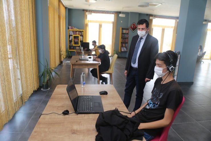 Çameli’de öğrenciler için EBA destek noktaları oluşturuldu