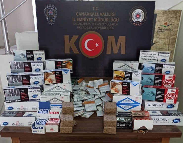 Gelibolu’da kaçak sigara denetimleri