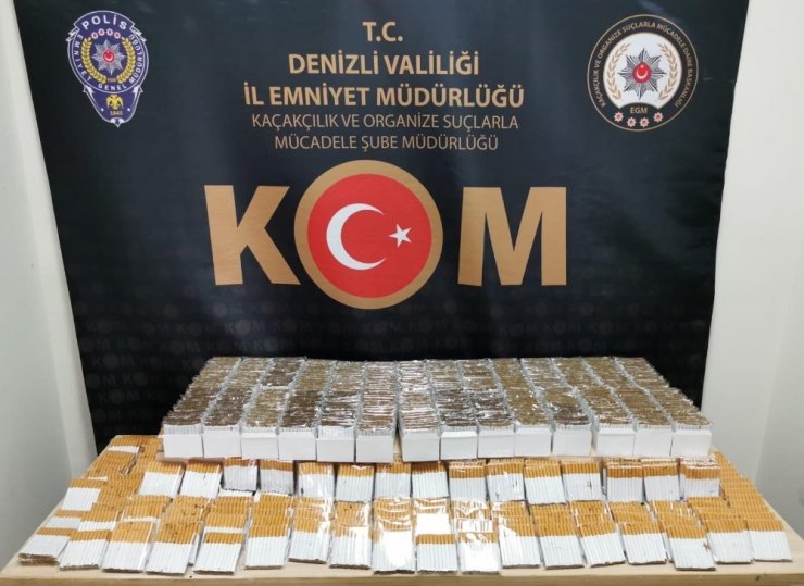 Denizli polisi kaçakçılara geçit vermedi