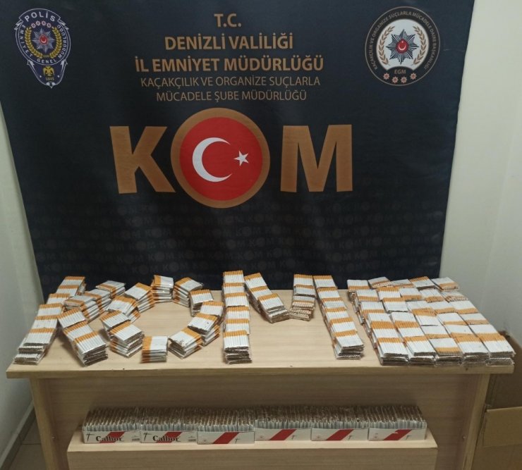 Denizli polisi kaçakçılara geçit vermedi