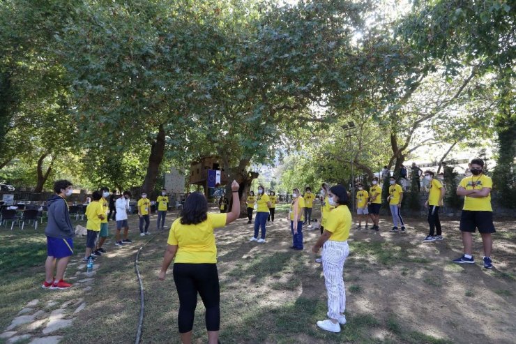 Buca’nın gençleri doğa kampında yeni projelerin temelini attı