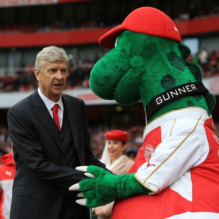 Arsenal, maskotun görevine son verdi