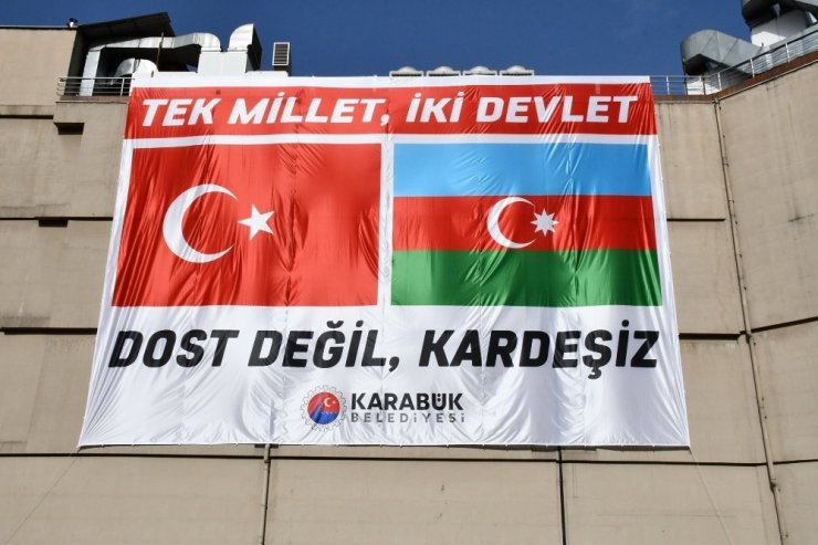Karabük’ten Azerbaycan’a destek