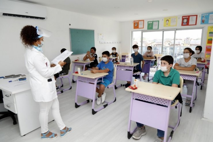 Manavgat belediyesi ETÜT merkezi eğitme başladı