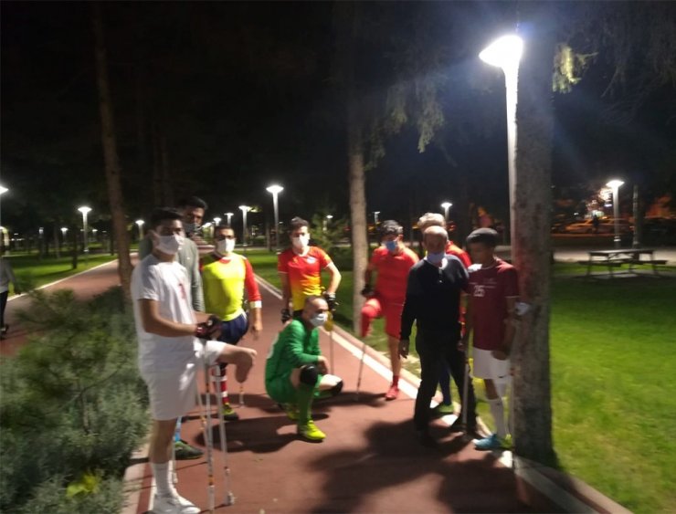 Melikgazi Belediyesi Bedensel Engelliler Gençlik ve Spor Kulübü çalışmalara başladı