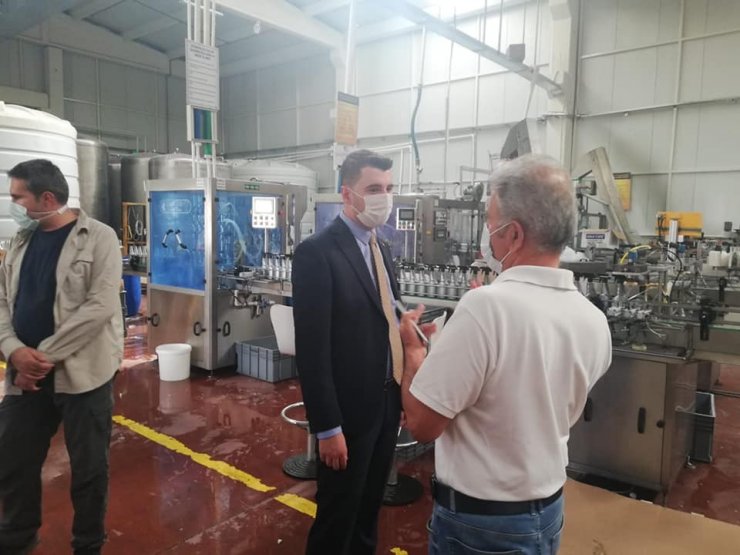 Acıgöl’de covid-19 denetimleri sürüyor