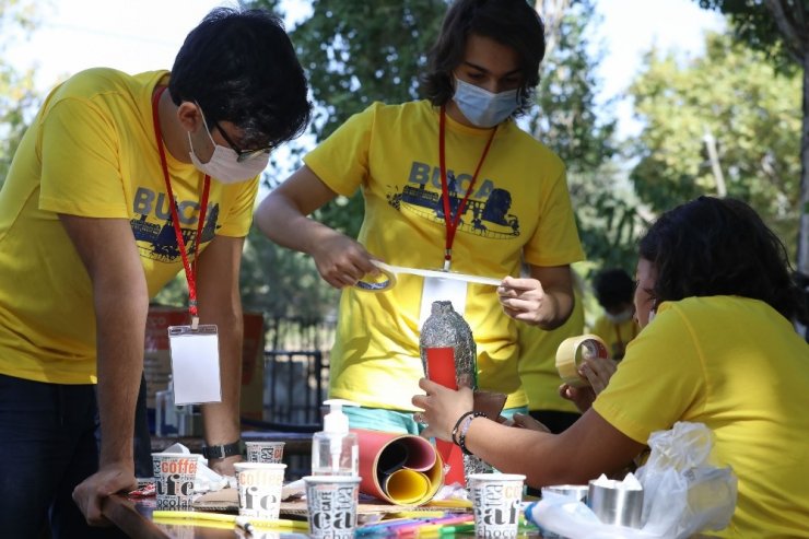 Buca’nın gençleri doğa kampında yeni projelerin temelini attı
