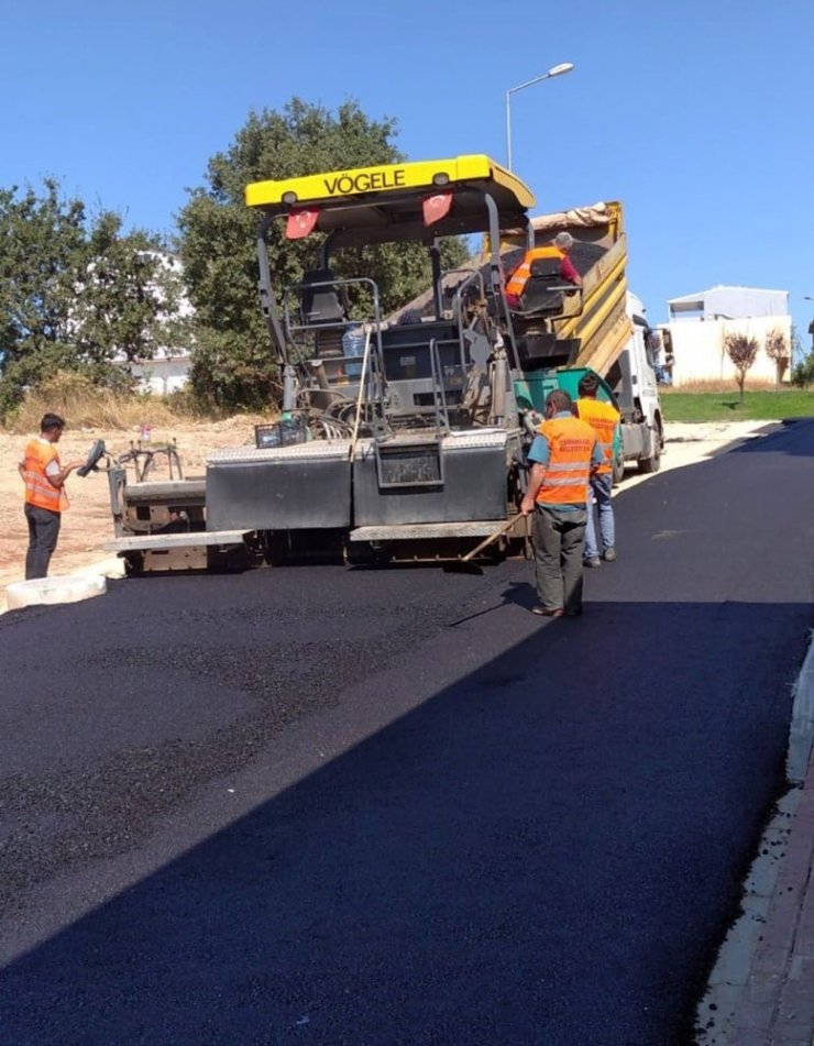 Güneştepe sokakları asfaltlandı