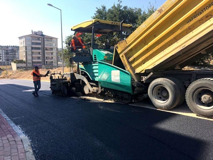 Güneştepe sokakları asfaltlandı