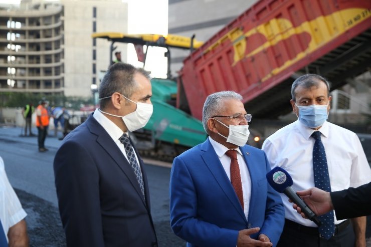 Vergi Dairesi Başkanlığı’nın çevre düzenlemesini Büyükşehir Belediyesi yaptı