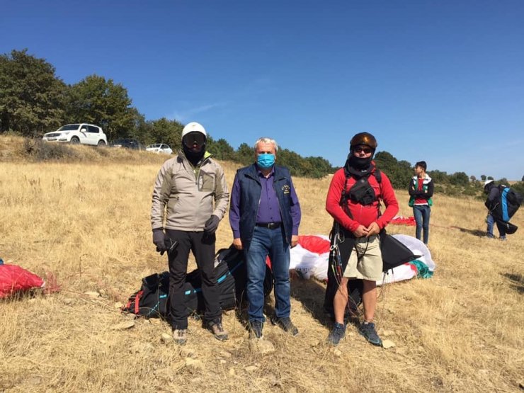 Yamaç paraşütçülerinin yeni mekanı Hisarcık Köyü