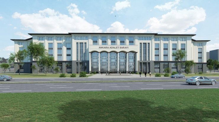 Bakan Gül, Ankara’ya yapılacak yeni adalet sarayının proje görsellerini paylaştı