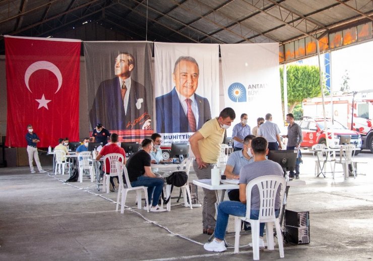 Büyükşehir Belediyesi İtfaiye Eri sınavlarına başvurular başladı