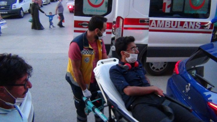 "Bir şeyim yok" dedi, dakikalar sonra yere yığıldı