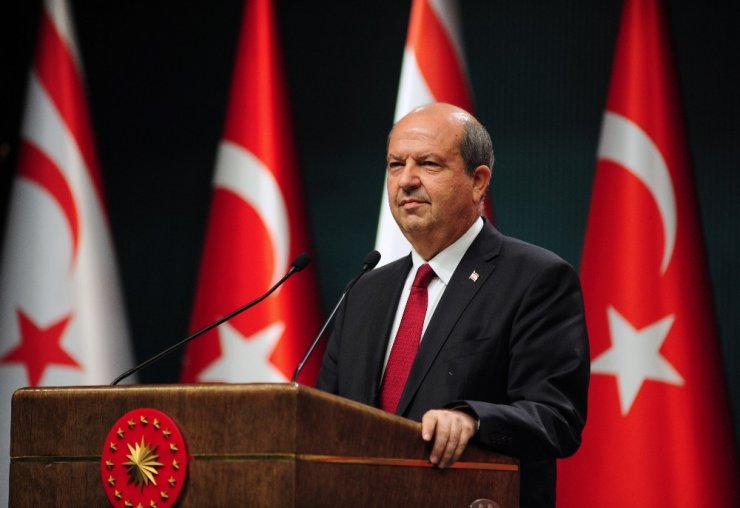Cumhurbaşkanı Erdoğan: "Alaköprü Barajından alınan suyu Kuzey Kıbrıs Türk Cumhuriyetindeki Geçitköy Barajına aktardık"