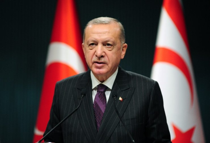 Cumhurbaşkanı Erdoğan: "Alaköprü Barajından alınan suyu Kuzey Kıbrıs Türk Cumhuriyetindeki Geçitköy Barajına aktardık"