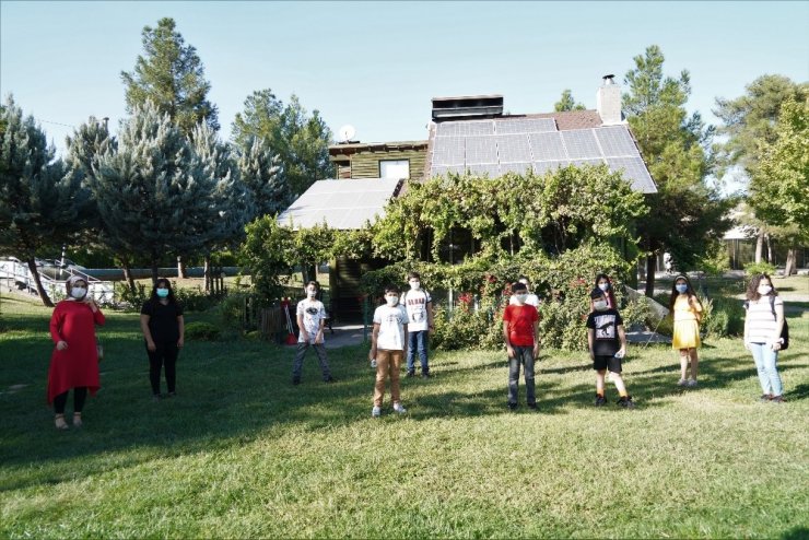 Diyarbakır’da Güneş Evi, Bilgi Evi öğrencilerini ağırladı