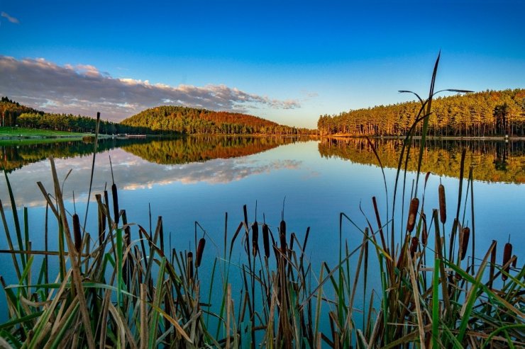 Topuk Göleti görenleri hayran bırakıyor