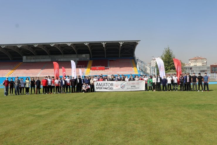 Amatör Spor Haftası Başladı