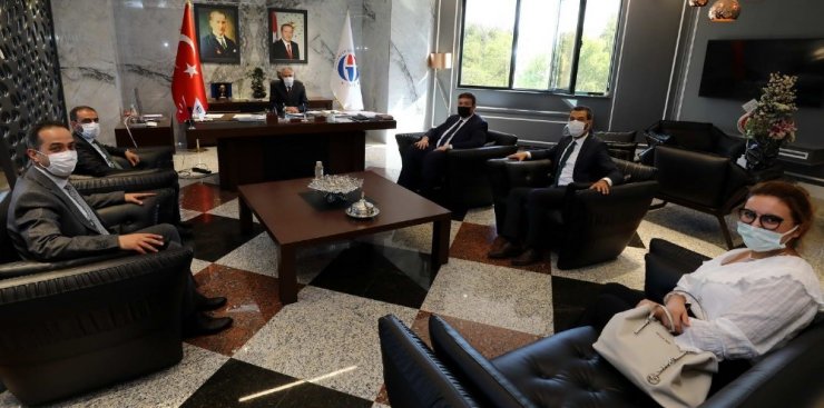 GTO yönetiminden Rektör Özaydın’a ziyaret
