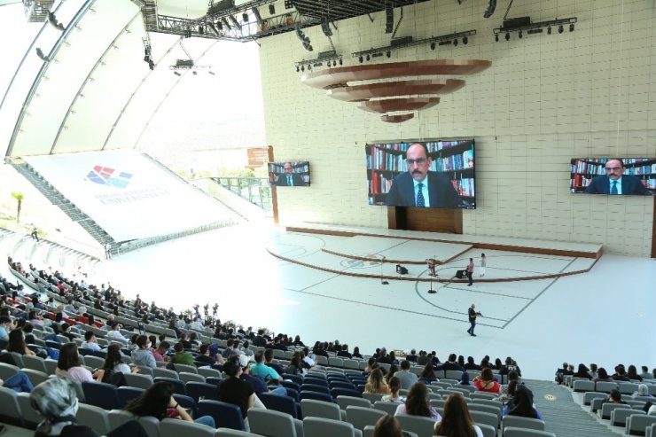 HKÜ’de ilk ders Cumhurbaşkanlığı Sözcüsü İbrahim Kalın’dan