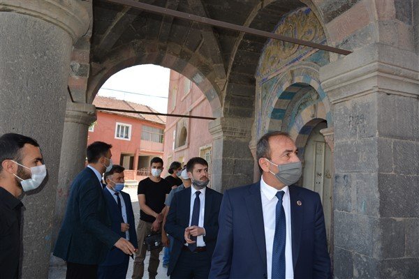 İl Kültür Müdürü Dursun, kültürel ve turistik alanlarda inceleme yaptı