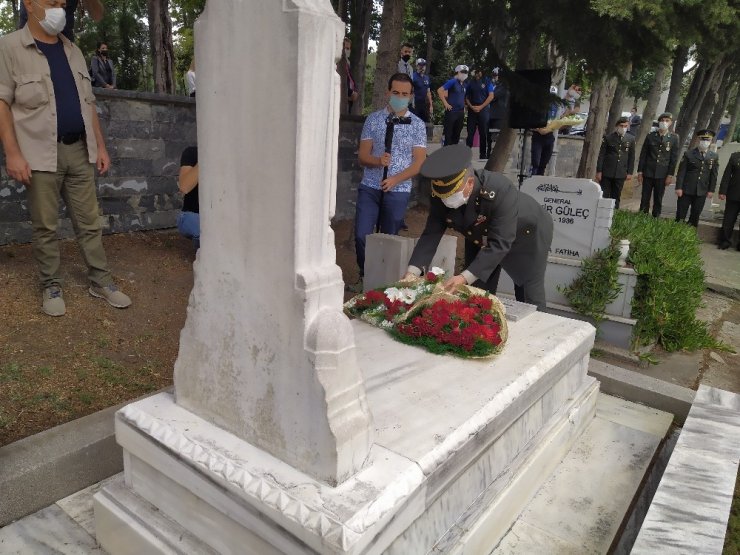 İstanbul’un işgalini kırmak üzere şehre ilk giren ordu komutanı Şükrü Naili paşa kabri başında anıldı