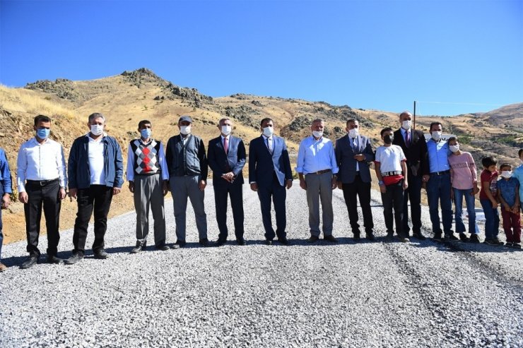 Bağlantı yolunda çalışmalar tamamlandı