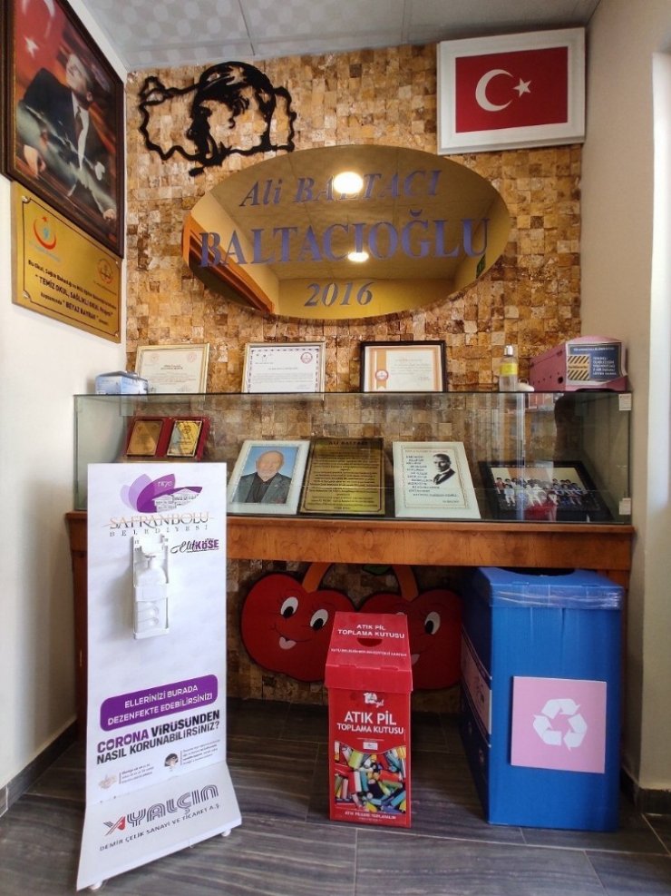 Safranbolu’da atık pil toplama yarışması