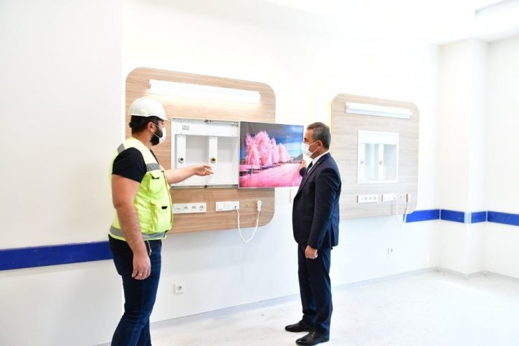 Mamak Eğitim ve Araştırma Hastanesi çok yakında ışıklarını yakacak