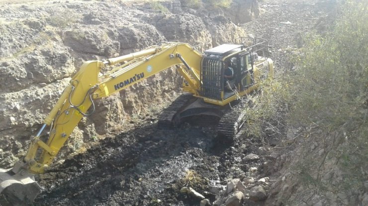 Manisa’da HİS gölet bakımlarına devam ediliyor