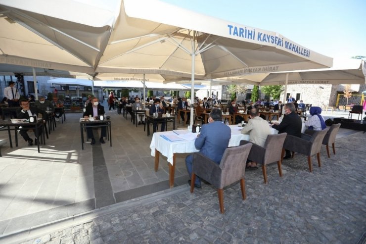 Melikgazi Belediyesi Ekim Ayı Meclis Toplantısı gerçekleşti