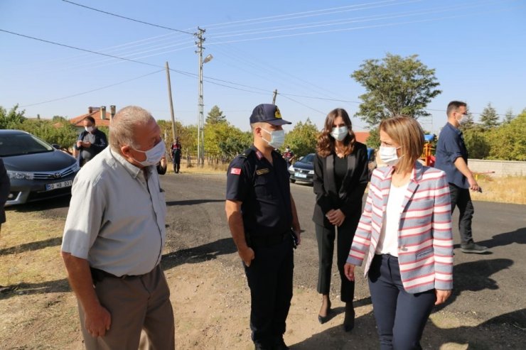 Vali Becel, Hacıbektaş ilçesine bağlı köyleri ziyaret etti