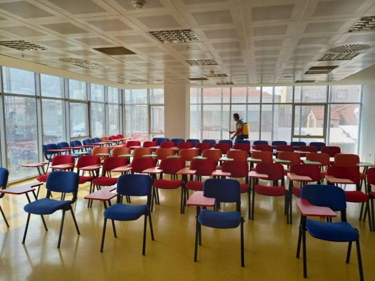 Virüs yok olana kadar dezenfeksiyona devam