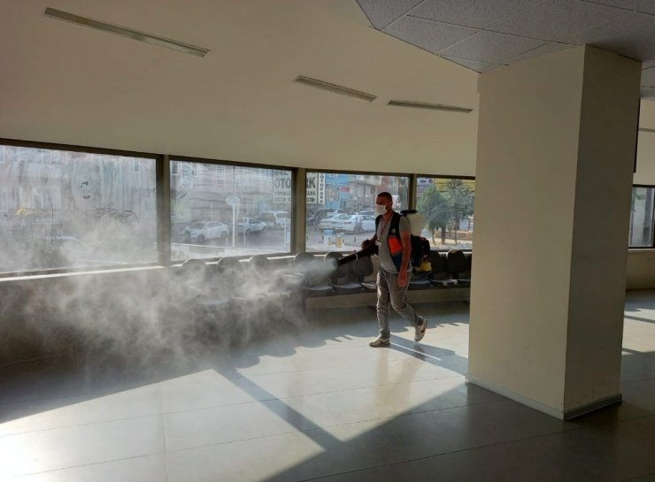 Virüs yok olana kadar dezenfeksiyona devam