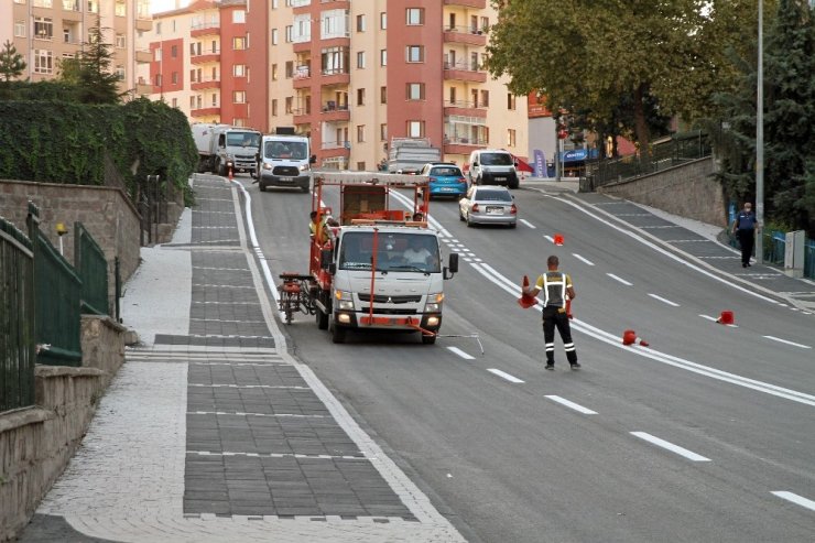 Talas’ın yollarına güven ve konfor çizgileri