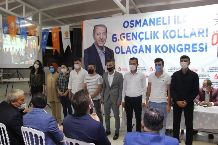 AK Parti Osmaneli İlçe Gençlik Kolları Başkanlık seçimi yapıldı