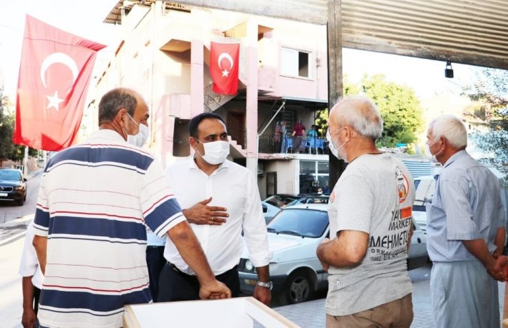 Başkan Yılmaz, ilçedeki esnaf ve vatandaşlarla bir araya geldi