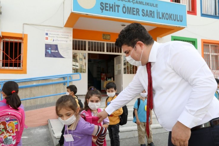 Bucalı miniklerin okul seti Başkan Amca’dan