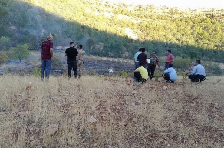 Adıyaman’da orman yangınına itfaiye müdahale etti